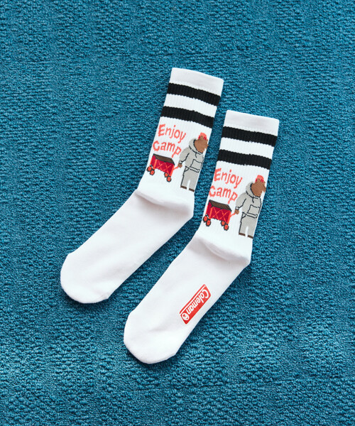 COLEMAN(コールマン)の「Coleman/コールマン 別注 Coleman 1P SOCKS ソックス(ソックス/靴下・メンズ・チャコールグレー/オフホワイト/ナチュラル/ダークグレー・ONE SIZE/MEDIUM)」の16枚目の写真