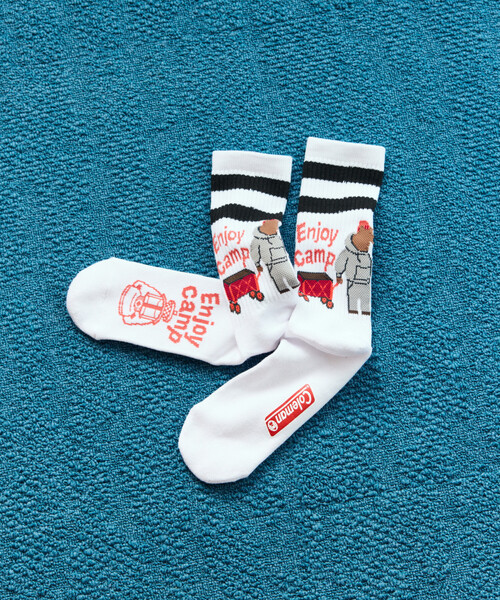COLEMAN(コールマン)の「Coleman/コールマン 別注 Coleman 1P SOCKS ソックス(ソックス/靴下・メンズ・チャコールグレー/オフホワイト/ナチュラル/ダークグレー・ONE SIZE/MEDIUM)」の17枚目の写真