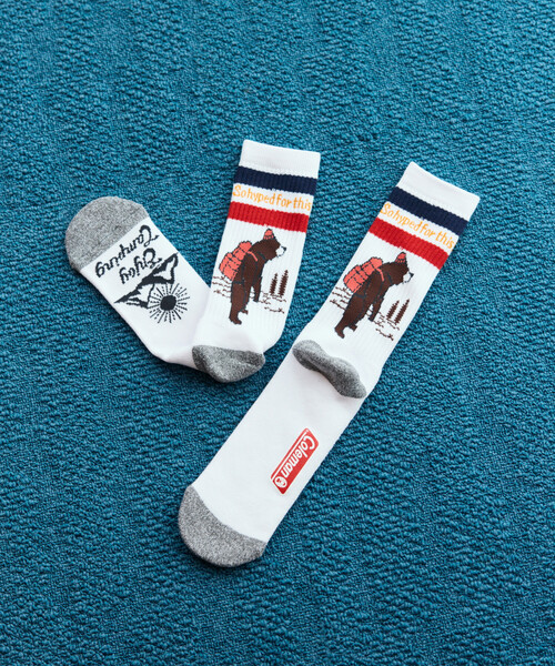 COLEMAN(コールマン)の「Coleman/コールマン 別注 Coleman 1P SOCKS ソックス(ソックス/靴下・メンズ・チャコールグレー/オフホワイト/ナチュラル/ダークグレー・ONE SIZE/MEDIUM)」の18枚目の写真