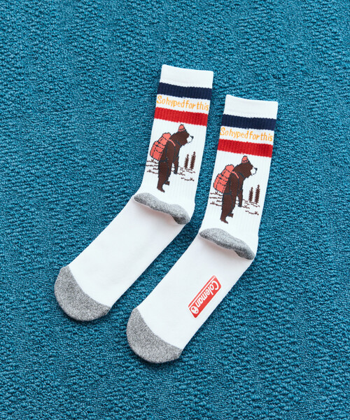 COLEMAN(コールマン)の「Coleman/コールマン 別注 Coleman 1P SOCKS ソックス(ソックス/靴下・メンズ・チャコールグレー/オフホワイト/ナチュラル/ダークグレー・ONE SIZE/MEDIUM)」の19枚目の写真