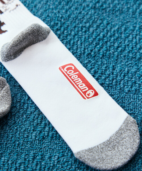 COLEMAN(コールマン)の「Coleman/コールマン 別注 Coleman 1P SOCKS ソックス(ソックス/靴下・メンズ・チャコールグレー/オフホワイト/ナチュラル/ダークグレー・ONE SIZE/MEDIUM)」の21枚目の写真