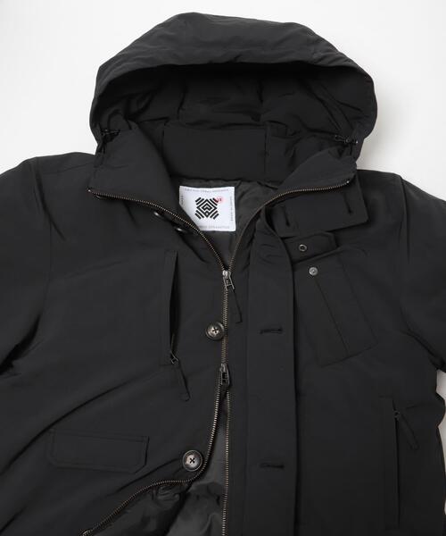 KWD（ケーダブルディー）の「『別注』KWD×URBAN RESEARCH　JAPAN DOWN JACKET（ダウンジャケット/コート・メンズ・カーキ/ブラック・MEDIUM/LARGE）」の22枚目の写真