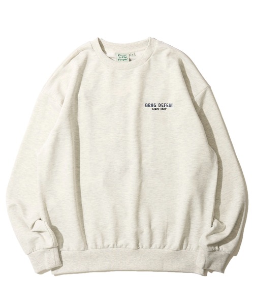 POWER TO THE PEOPLE(パワートゥーザピープル)の「【POWER TO THE PEOPLE】チベタンキツネ刺繍スウェットプルオーバー(スウェット・レディース・ブラック/ブラウン/キナリ・MEDIUM/LARGE/X-LARGE)」の4枚目の写真