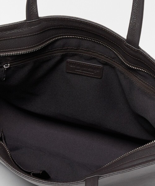 A DAY IN THE LIFE UNITED ARROWS(アデイインザライフユナイテッドアローズ)の「シュリンク レザー トートバッグ 2<A DAY IN THE LIFE>(トートバッグ・メンズ・ブラック/ダークブラウン・FREE)」の10枚目の写真