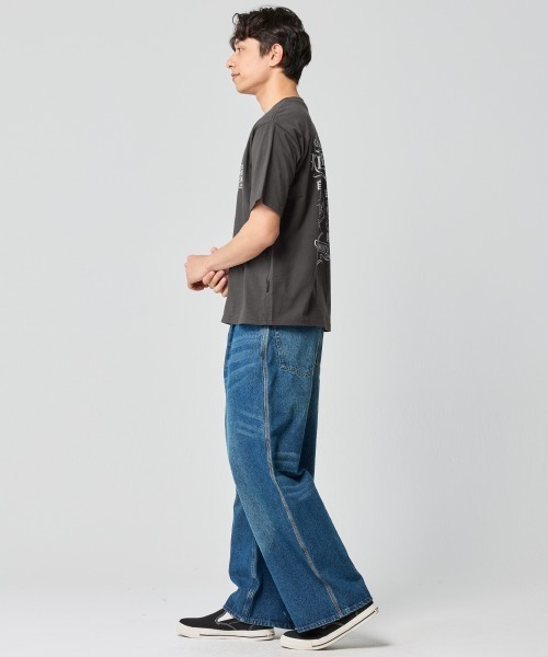 KRIFF MAYER(クリフメイヤー)の「プリント半袖T(バイカー)(Tシャツ/カットソー・メンズ・ネイビー/チャコール/オフホワイト/レッド・MEDIUM/X-LARGE/LARGE)」の8枚目の写真