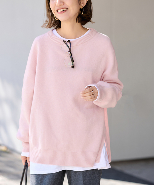 セール】≪追加≫ラグランスリーブ ワイドプルオーバー 3（ニット