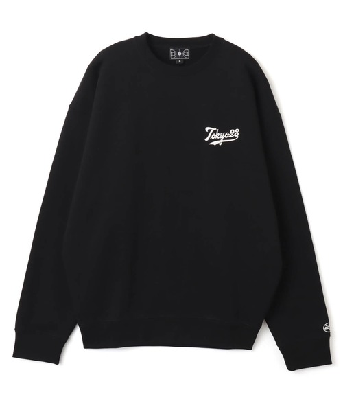 TOKYO 23(トウキョウニジュウサン)の「TOKYO 23 Script Logo Sweatshirt / トウキョウ 23 スクリプト ロゴ スウェットシャツ(スウェット・メンズ・グレー/リアルツリーカモ/デザートカモ/ブラック・M/XL/L/XXL)」の1枚目の写真