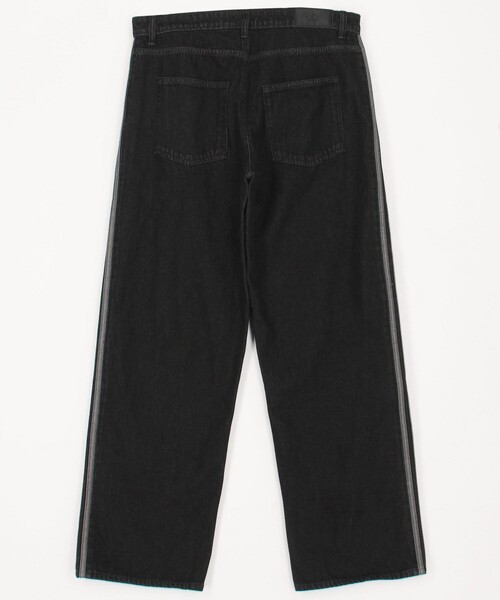 adidas(アディダス)の「adidas/アディダス FIREBIRD ADICOLOR DENIM PANTS(デニムパンツ・メンズ・ブラック/ブルー・34/32/30)」の3枚目の写真