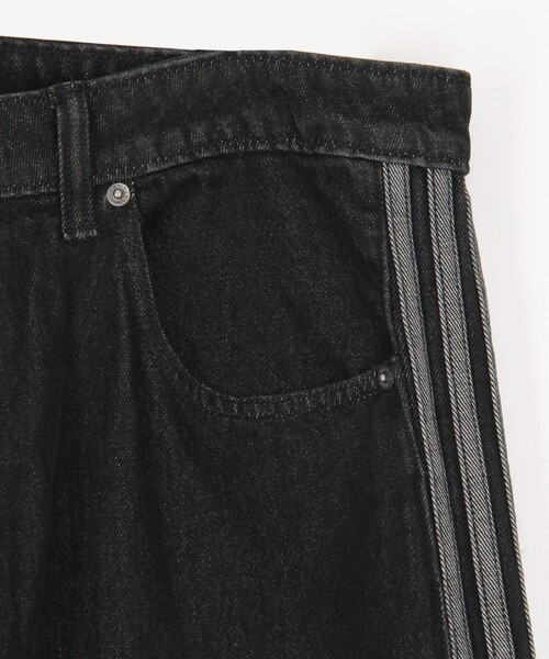 adidas(アディダス)の「adidas/アディダス FIREBIRD ADICOLOR DENIM PANTS(デニムパンツ・メンズ・ブラック/ブルー・34/32/30)」の6枚目の写真