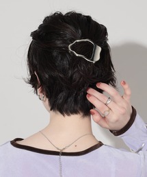 GEORGE'S（ジョージズ）の「ニュアンスメタルクリップ（バレッタ/ヘアクリップ）」