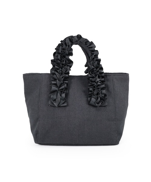 T・S・L(ティーエスエル)の「ハンドルフリルミニトートバッグ(トートバッグ・レディース・ブラック/ピンクベージュ/サックスブルー・FREE)」の13枚目の写真