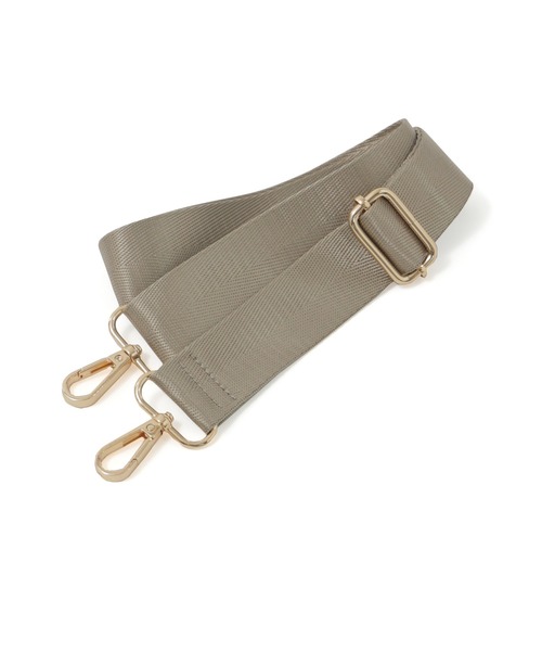 Fashion Letter（ファッションレター）の「6ポケット 2wayくり手ミニトートバッグ（ショルダーバッグ・レディース・チャコールグレー/ブルーグリーン/グレイッシュベージュ/ブラック・FREE）」の5枚目の写真