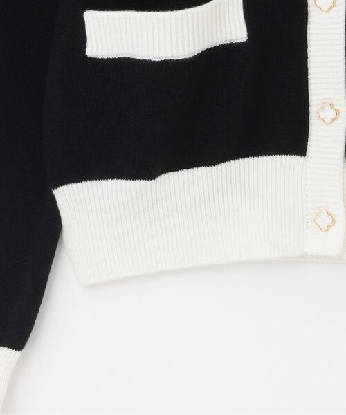 バイカラーカーディガン（カーディガン/ボレロ）｜kate spade new york