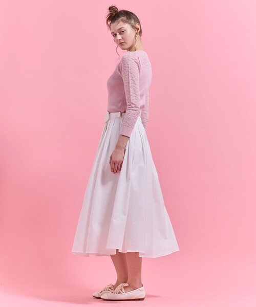 TOCCA(トッカ)の「LOVING HEART ニットトップス(ニット/セーター・レディース・ピンク系/アイボリー系・SMALL/MEDIUM)」の8枚目の写真