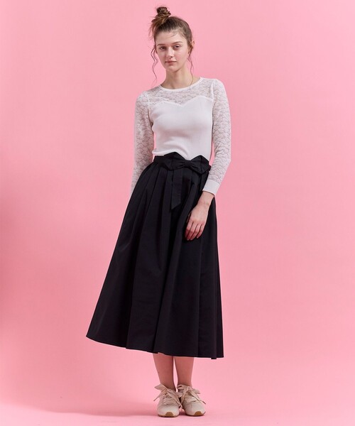 TOCCA(トッカ)の「LOVING HEART ニットトップス(ニット/セーター・レディース・ピンク系/アイボリー系・SMALL/MEDIUM)」の11枚目の写真