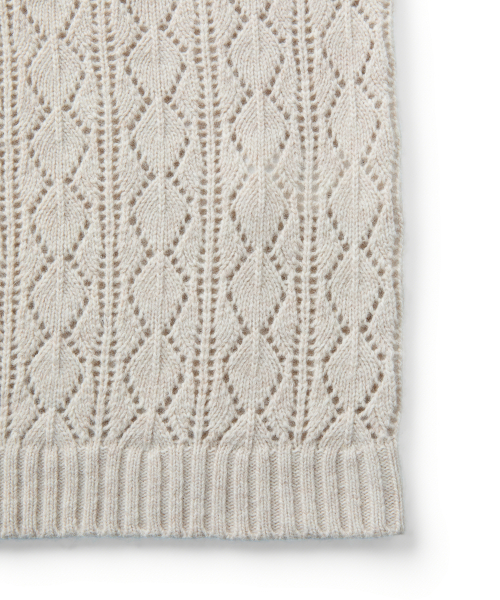 MMIC(エムエムアイシー)の「CASHMERE CROCHET CARDIGAN (BEIGE)(ニット/セーター・メンズ・その他・M/L)」の5枚目の写真