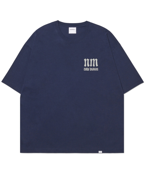 NOMANUAL(NOMANUAL)の「R.V ARCH LOGO T-SHIRT - DARK NAVY(Tシャツ/カットソー・レディース・その他・S/L/XL)」の2枚目の写真