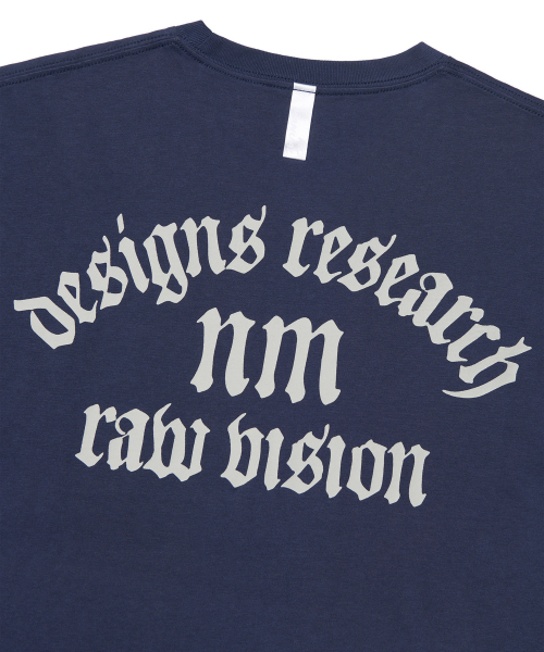 NOMANUAL(NOMANUAL)の「R.V ARCH LOGO T-SHIRT - DARK NAVY(Tシャツ/カットソー・レディース・その他・S/L/XL)」の6枚目の写真