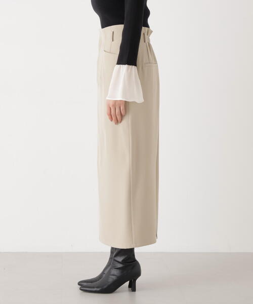 a/mie(アミー)の「<a>ベーシックナロースカート / 1216129200(スカート・レディース・ベージュ/ブラウン・MEDIUM/P/S/SMALL)」の19枚目の写真