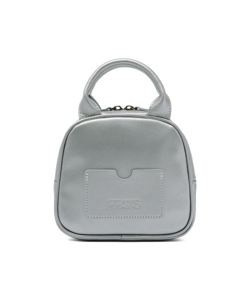 NICE GHOST CLUB（ナイスゴーストクラブ）の「FFATS PUDING BAG_SILVER(NG2EMUAB47A)（トートバッグ・レディース・シルバー・FREE）」の2枚目の写真