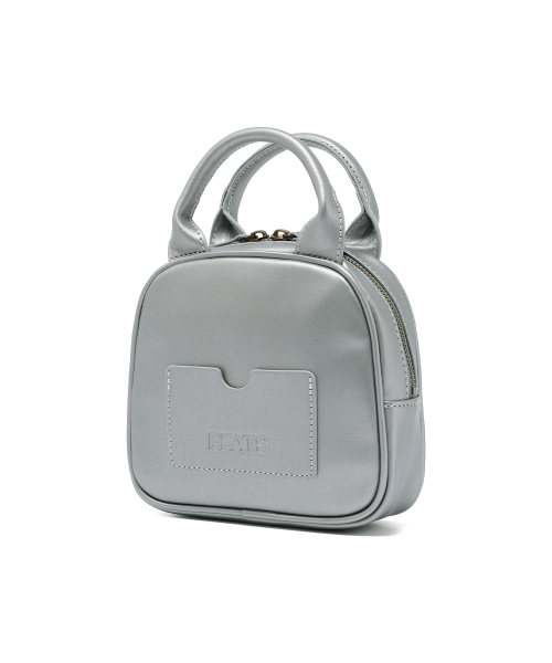 NICE GHOST CLUB（ナイスゴーストクラブ）の「FFATS PUDING BAG_SILVER(NG2EMUAB47A)（トートバッグ・レディース・シルバー・FREE）」の3枚目の写真