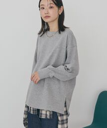 AMERICAN HOLIC | サイドZIPスウェットプルオーバー(スウェット)