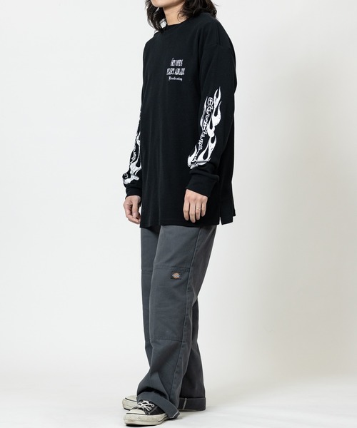 JOHN'S CLOSET(ジョンズクローゼット)の「【13】クロスモチーフ/エンジェルモチーフ ワッフル ロングスリーブTシャツ(Tシャツ/カットソー・メンズ・ホワイト系1/ホワイト系2/ブラック系1/ブラック系2・MEDIUM/LARGE)」の21枚目の写真