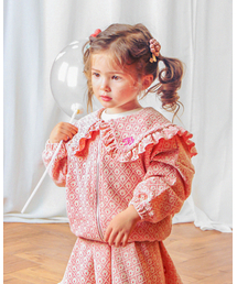 BABYBLEE（ベイビーブリー）の「D23162 ロイヤルラッフルカラー ジャケット（ブルゾン）」