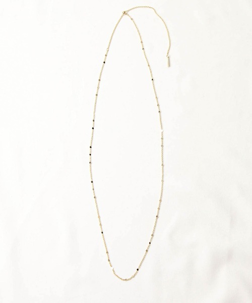 Gready Brilliant(グレディブリリアン)の「アジャスターホソネックレス(ネックレス・レディース・シルバー/ゴールド・FREE)」の2枚目の写真