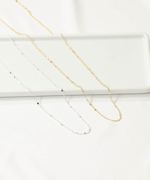 Gready Brilliant(グレディブリリアン)の「アジャスターホソネックレス(ネックレス・レディース・シルバー/ゴールド・FREE)」の12枚目の写真