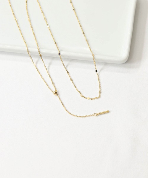 Gready Brilliant(グレディブリリアン)の「アジャスターホソネックレス(ネックレス・レディース・シルバー/ゴールド・FREE)」の10枚目の写真