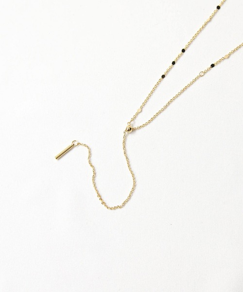 Gready Brilliant(グレディブリリアン)の「アジャスターホソネックレス(ネックレス・レディース・シルバー/ゴールド・FREE)」の8枚目の写真