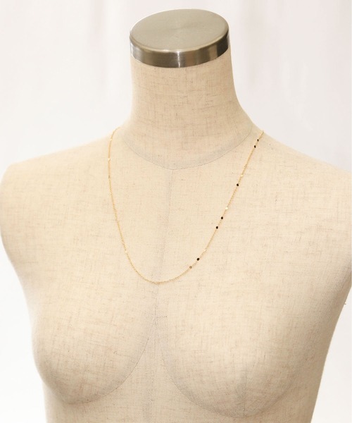 Gready Brilliant(グレディブリリアン)の「アジャスターホソネックレス(ネックレス・レディース・シルバー/ゴールド・FREE)」の7枚目の写真