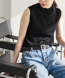 Noble | 《追加》ボトルネックスリーブレスニット(ニット/セーター)