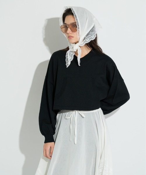 ANNA SUI NYC（アナ スイ エヌ ワイ シー）の「カラフルニット（ニット/セーター・レディース・ラベンダー/オレンジ/ブラック・FREE）」の7枚目の写真