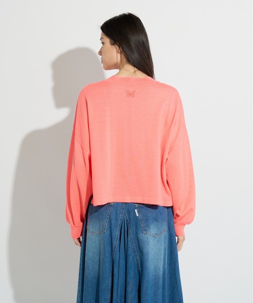 ANNA SUI NYC（アナ スイ エヌ ワイ シー）の「カラフルニット（ニット/セーター・レディース・ラベンダー/オレンジ/ブラック・FREE）」の17枚目の写真