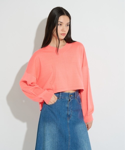 ANNA SUI NYC（アナ スイ エヌ ワイ シー）の「カラフルニット（ニット/セーター・レディース・ラベンダー/オレンジ/ブラック・FREE）」の16枚目の写真