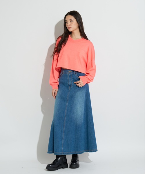 ANNA SUI NYC（アナ スイ エヌ ワイ シー）の「カラフルニット（ニット/セーター・レディース・ラベンダー/オレンジ/ブラック・FREE）」の15枚目の写真