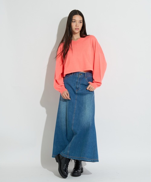 ANNA SUI NYC（アナ スイ エヌ ワイ シー）の「カラフルニット（ニット/セーター・レディース・ラベンダー/オレンジ/ブラック・FREE）」の14枚目の写真