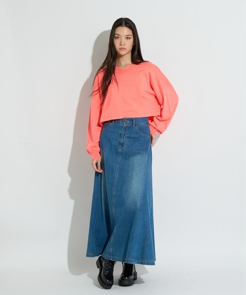 ANNA SUI NYC（アナ スイ エヌ ワイ シー）の「カラフルニット（ニット/セーター・レディース・ラベンダー/オレンジ/ブラック・FREE）」の13枚目の写真