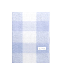 NUART STUDIO（ヌアートスタジオ）の「スノーマリエットチェック無地マフラー_18色（マフラー）」