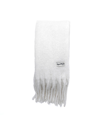 NUART STUDIO（ヌアートスタジオ）の「スノーマリエットチェック無地マフラー_18色（マフラー）」