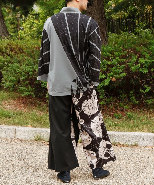 倭物やカヤ(ワモノヤカヤ)の「【倭物やカヤ】伊達紋メンズパンツ(その他パンツ・メンズ・ネイビー/スミクロ/グレー・FREE)」の13枚目の写真