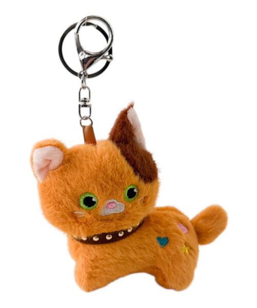 セール】WEGO/ネックレスねこちゃんぬいぐるみキーホルダー