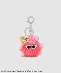 Mac-House（マックハウス）の「PERSON'S 別注デザイン モフモフサングラス キーホルダー（キーホルダー）」