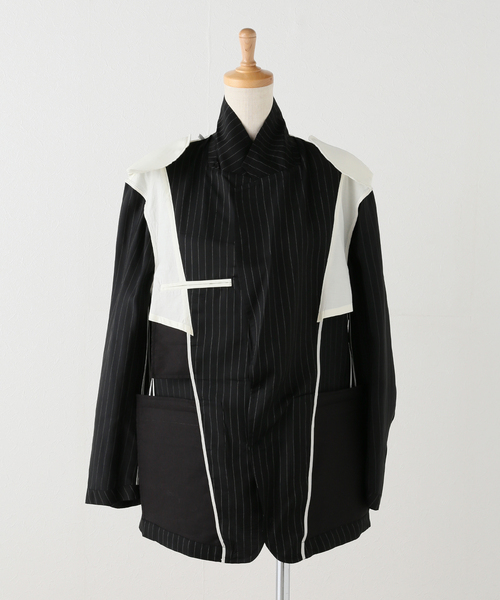 plage(プラージュ)の「JANE SMITH / ジェーンスミス WASHED CUPRO OVERSIZED 2B ジャケット(テーラードジャケット・レディース・ブラック・FREE)」の17枚目の写真