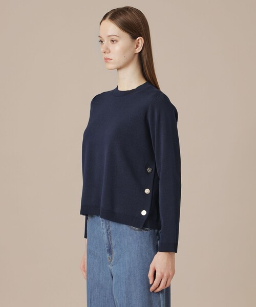 MACKINTOSH LONDON(マッキントッシュ ロンドン)の「フルニードルニットプルオーバー(ニット/セーター・レディース・レッド系その他3/ホワイト/ブラック/ネイビー・38)」の10枚目の写真