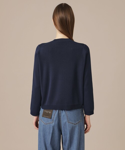 MACKINTOSH LONDON(マッキントッシュ ロンドン)の「フルニードルニットプルオーバー(ニット/セーター・レディース・レッド系その他3/ホワイト/ブラック/ネイビー・38)」の11枚目の写真