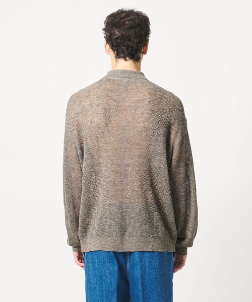 LOEFF(ロエフ)の「<LOEFF>ピンポンツリースポンジ メッシュ カーディガン UNISEX(カーディガン/ボレロ・レディース・モカ/ネイビー・0/1/2)」の16枚目の写真