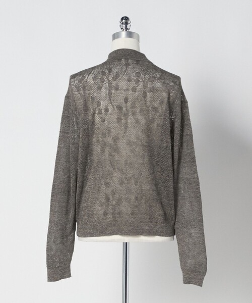LOEFF(ロエフ)の「<LOEFF>ピンポンツリースポンジ メッシュ カーディガン UNISEX(カーディガン/ボレロ・レディース・モカ/ネイビー・0/1/2)」の21枚目の写真